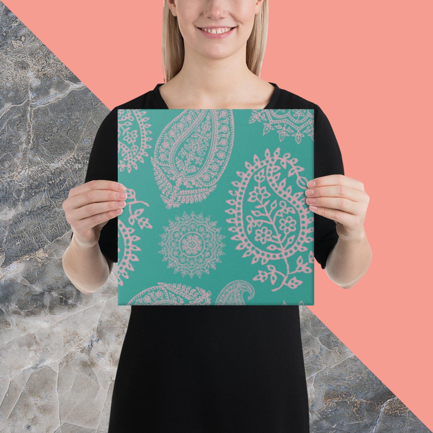 Pattern Art Canvas Poster 1