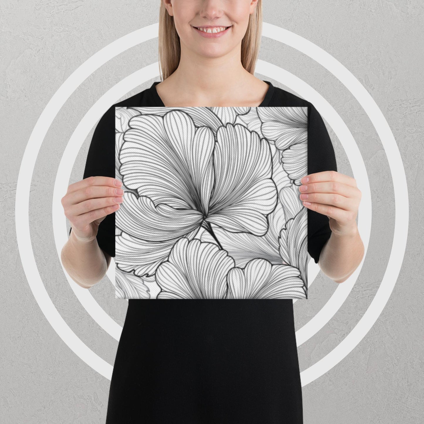 Pattern Art Canvas Poster 89