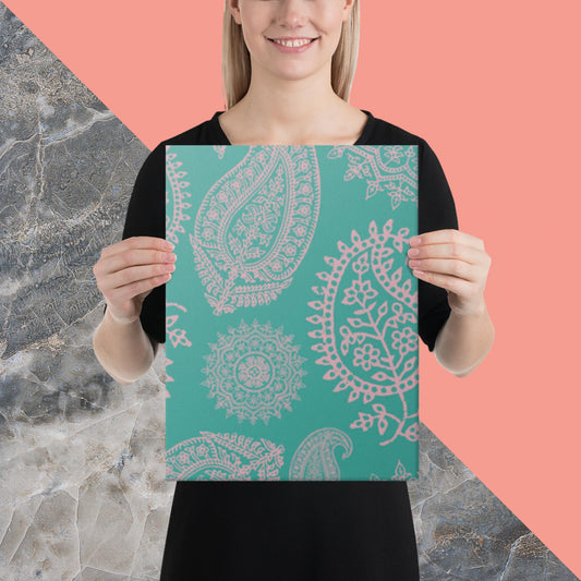 Pattern Art Canvas Poster 1