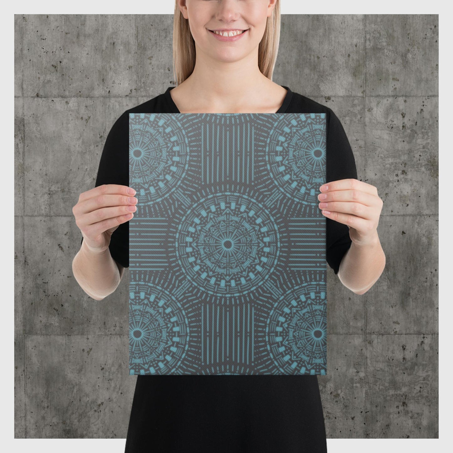 Pattern Art Canvas Poster 24