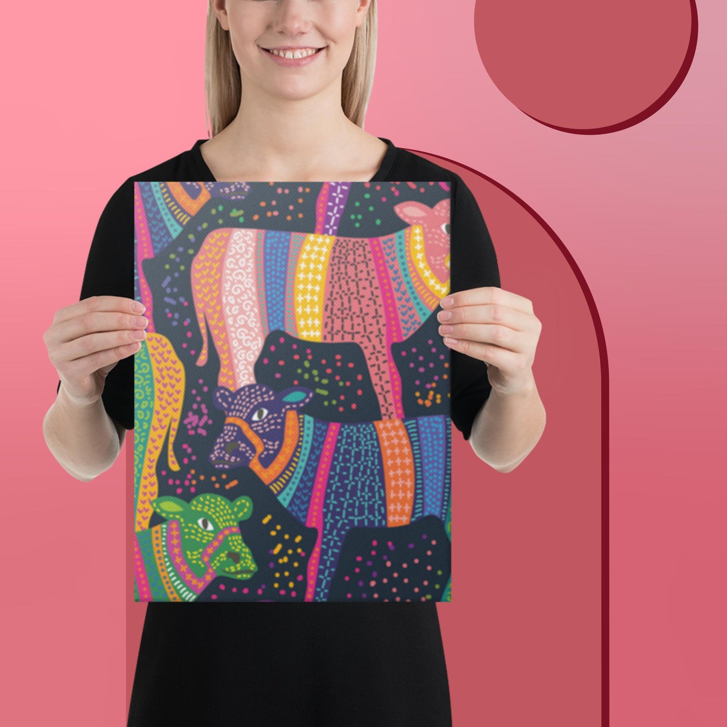 Pattern Art Canvas Poster 76