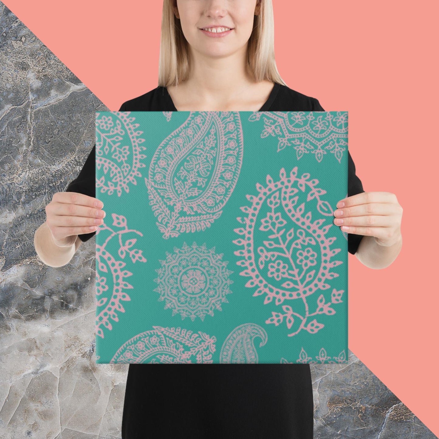 Pattern Art Canvas Poster 1