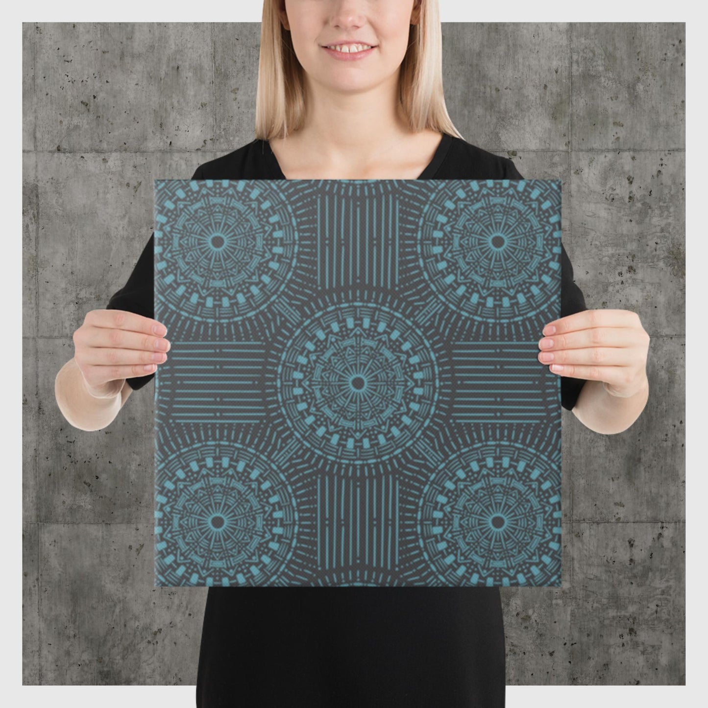 Pattern Art Canvas Poster 24