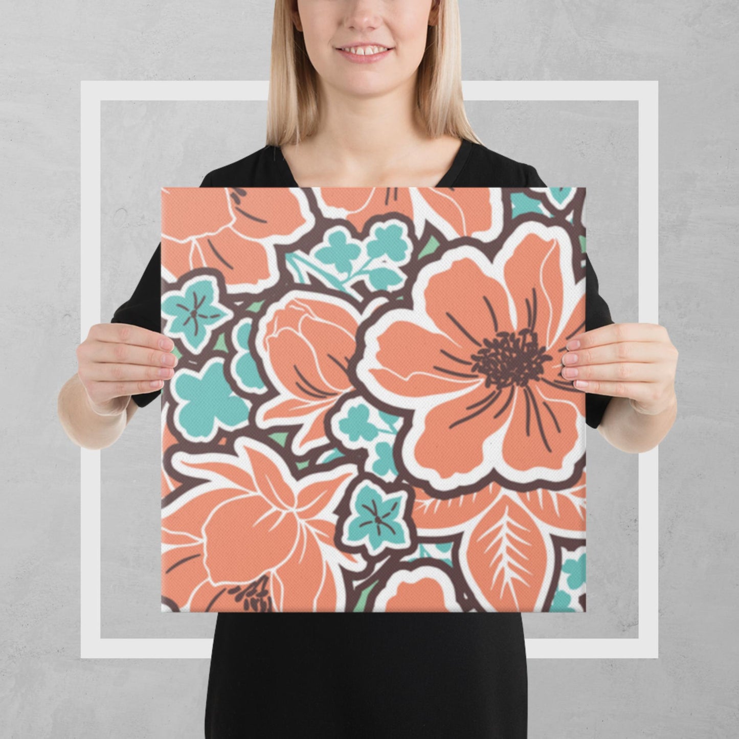 Pattern Art Canvas Poster 37