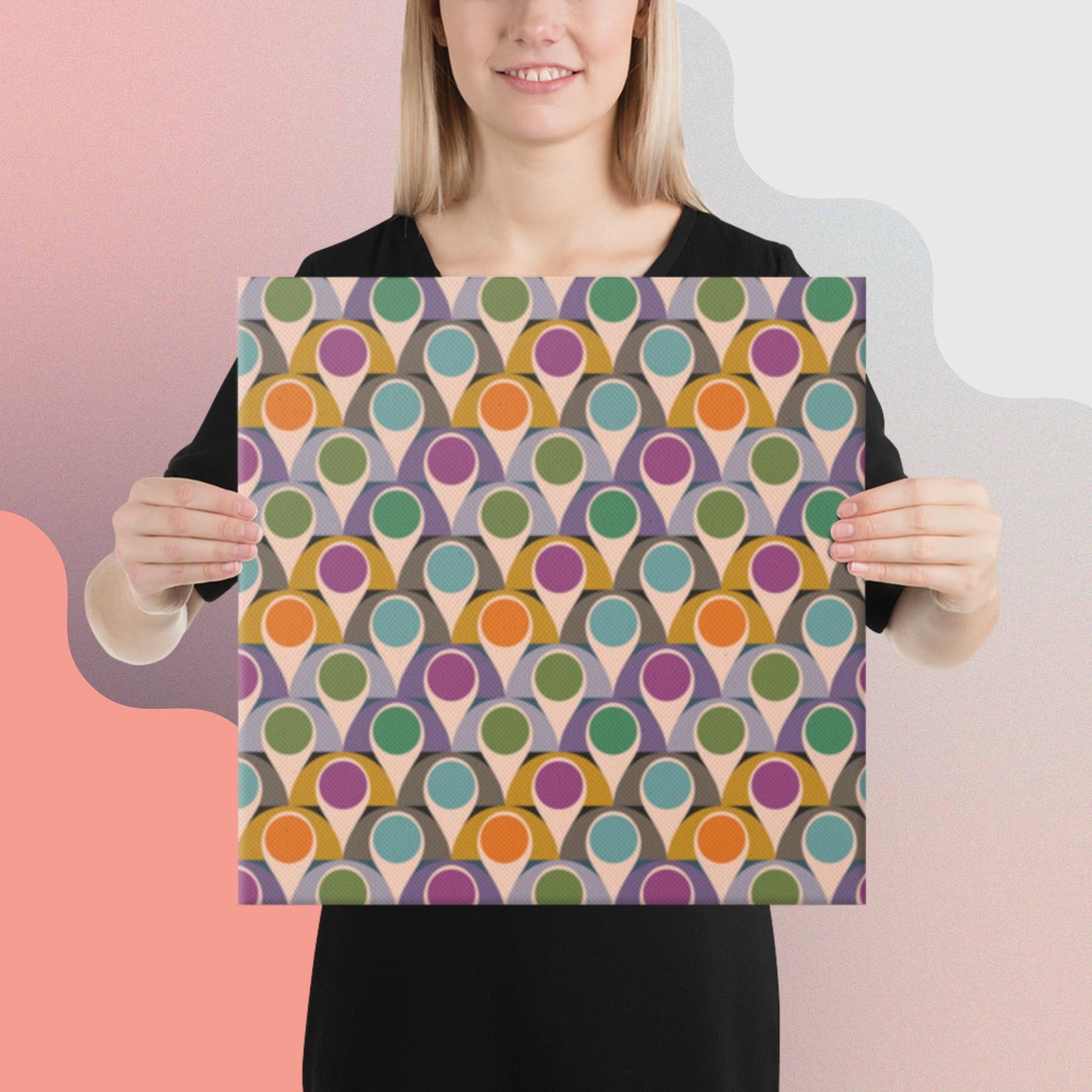 Pattern Art Canvas Poster 99