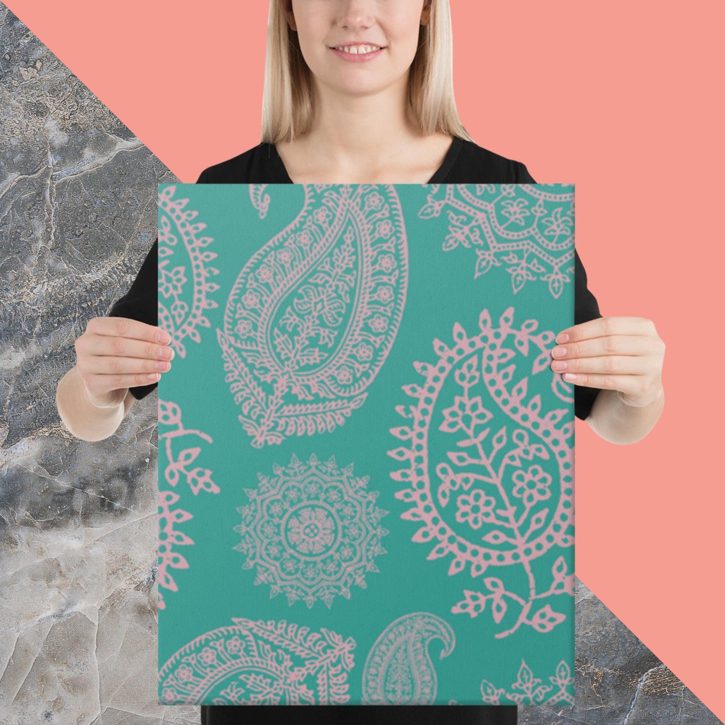 Pattern Art Canvas Poster 1