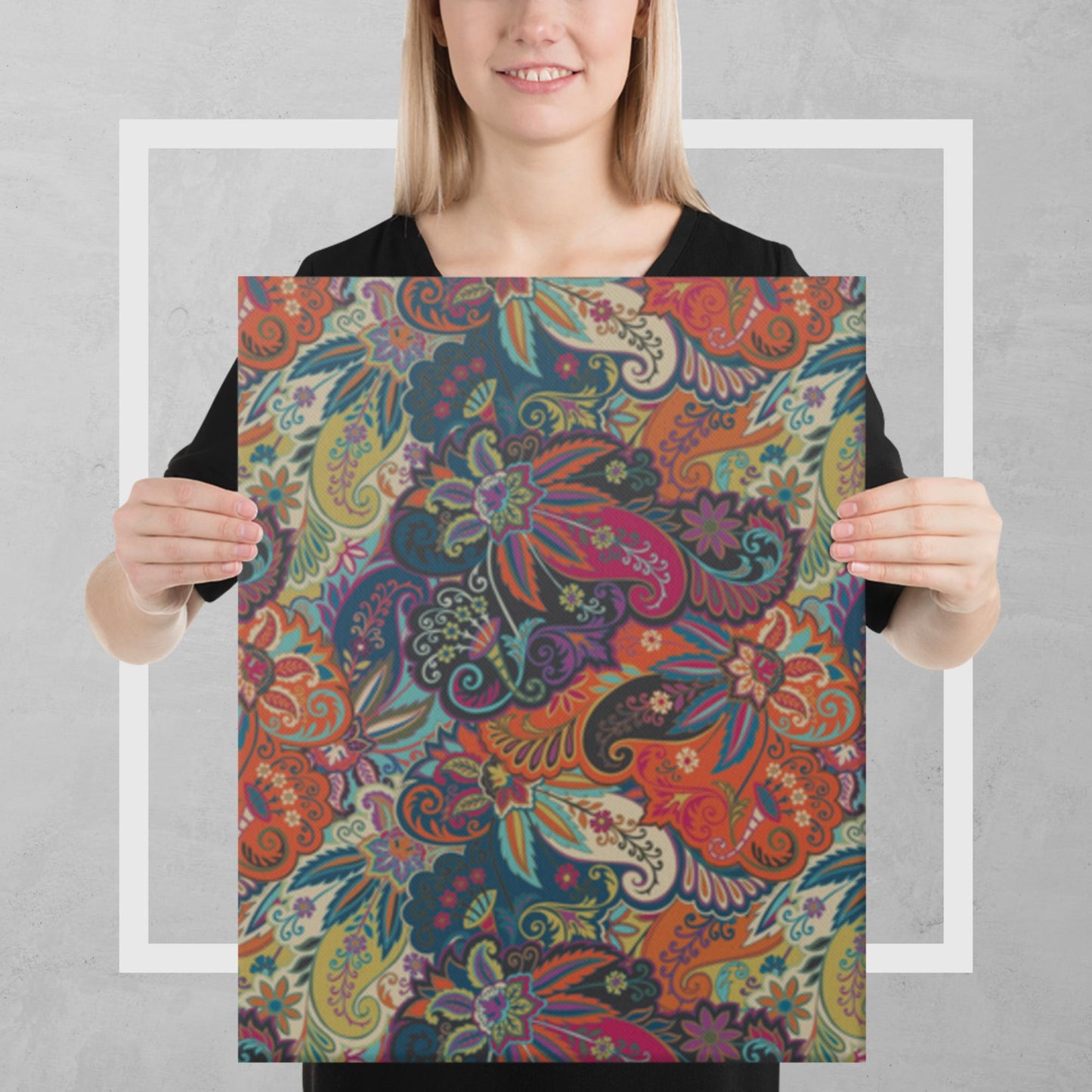 Pattern Art Canvas Poster 8