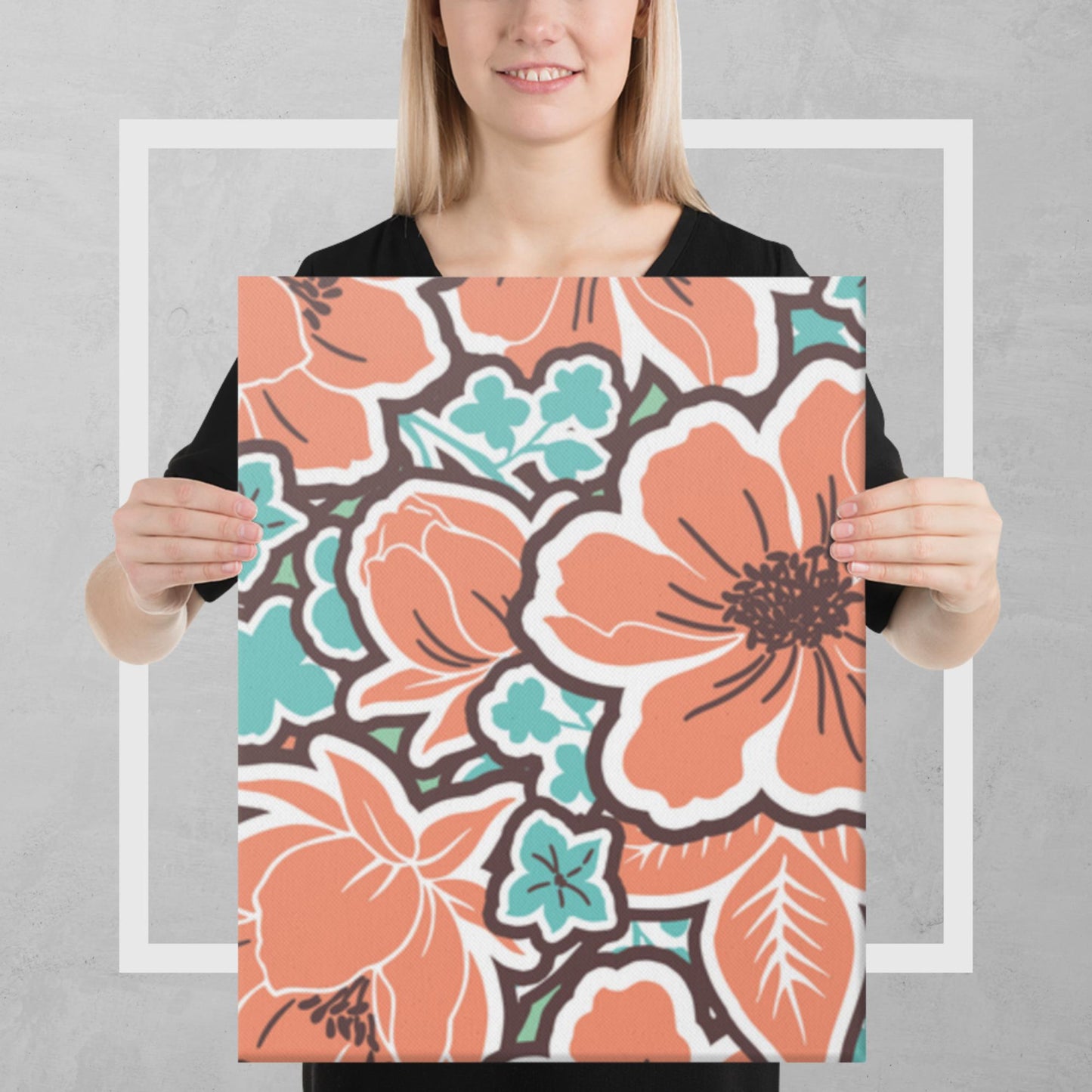 Pattern Art Canvas Poster 37