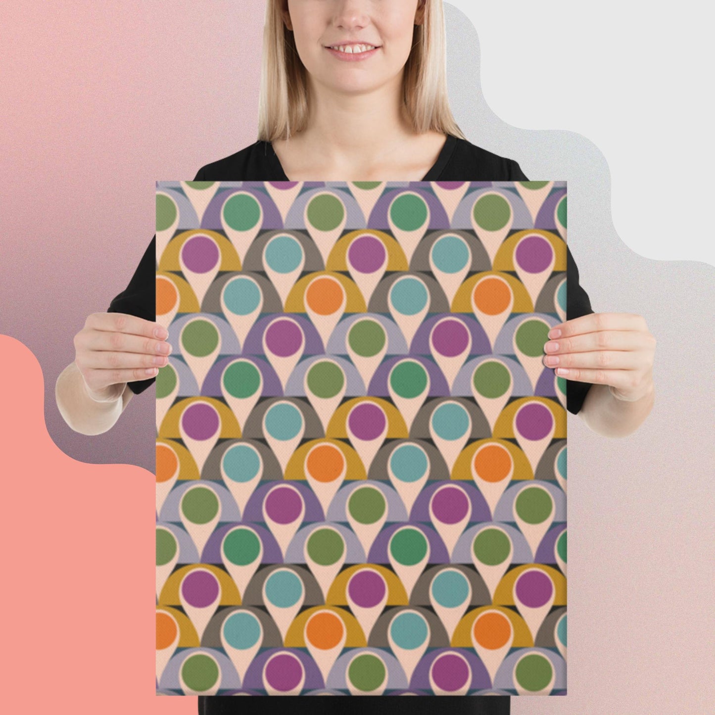 Pattern Art Canvas Poster 99