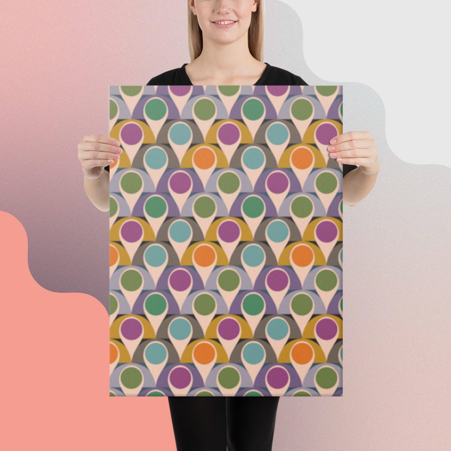 Pattern Art Canvas Poster 99