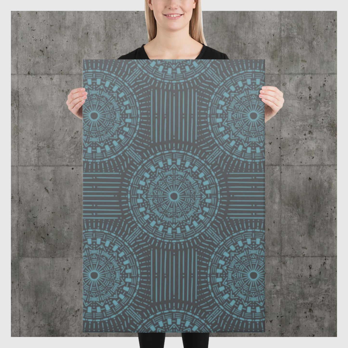 Pattern Art Canvas Poster 24