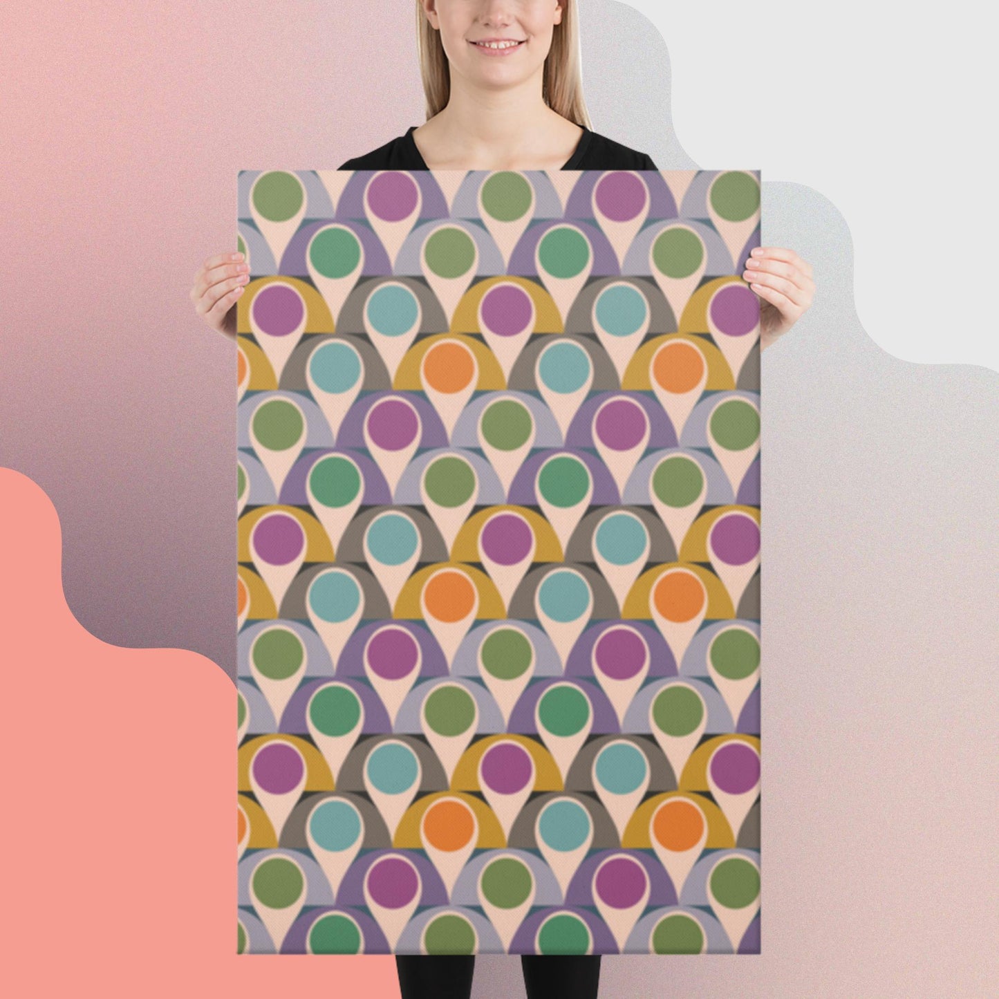 Pattern Art Canvas Poster 99