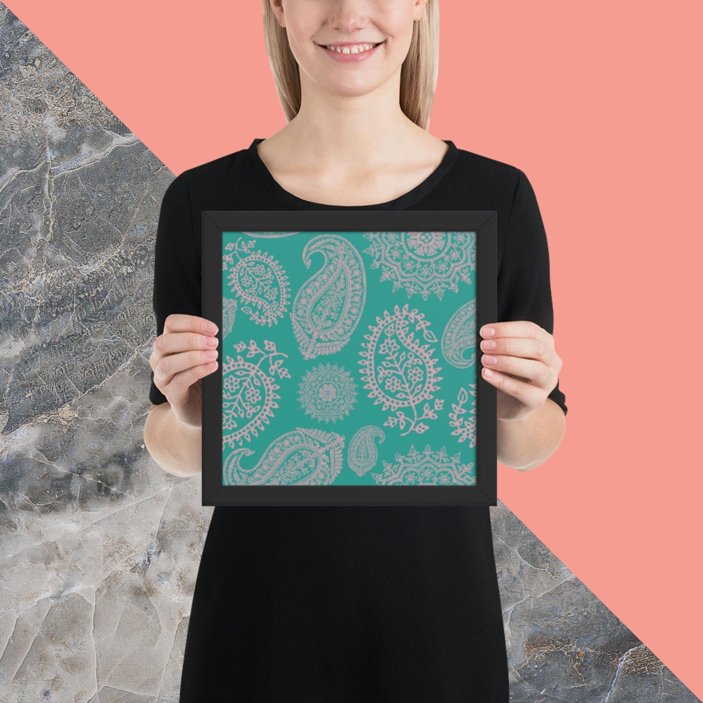 Pattern Art Framed Poster 1