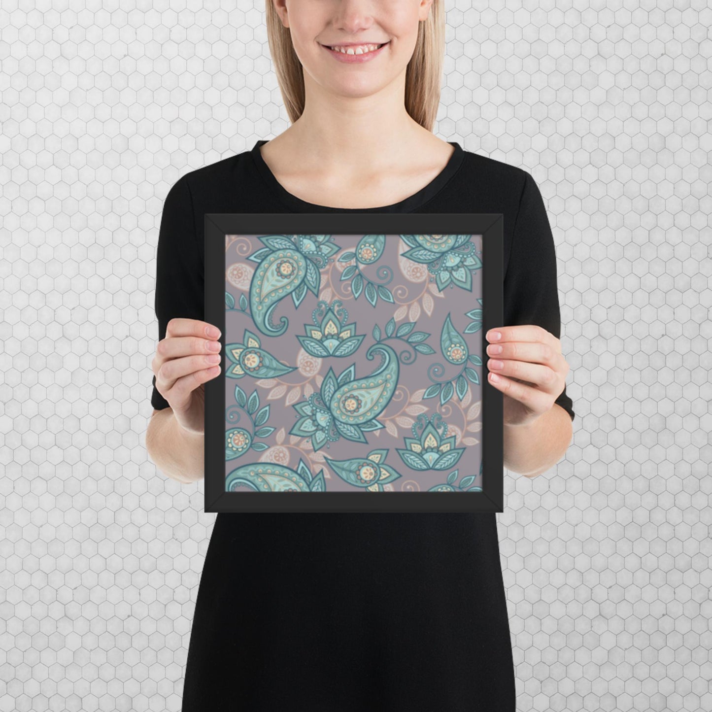 Pattern Art Framed Poster 18