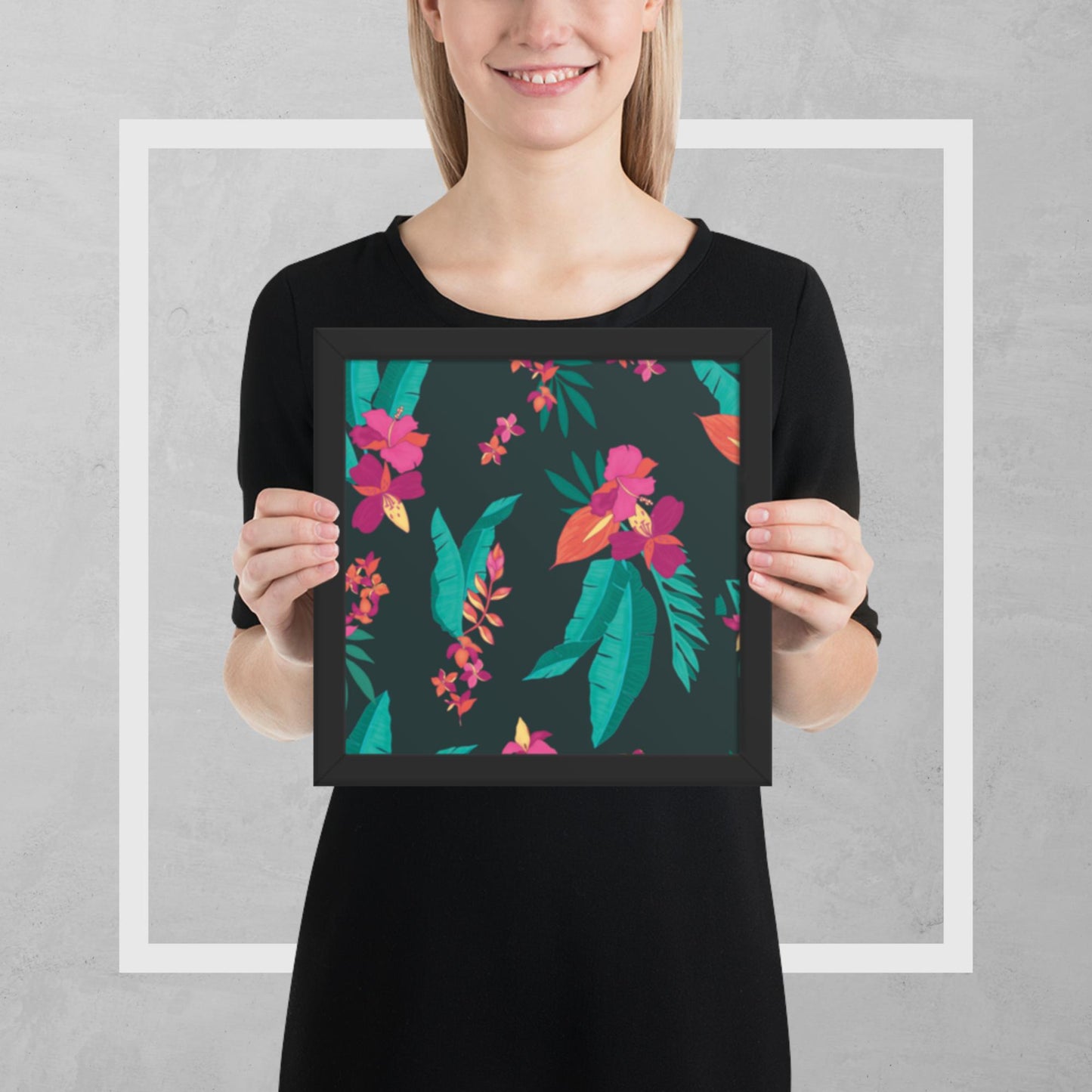 Pattern Art Framed Poster 67