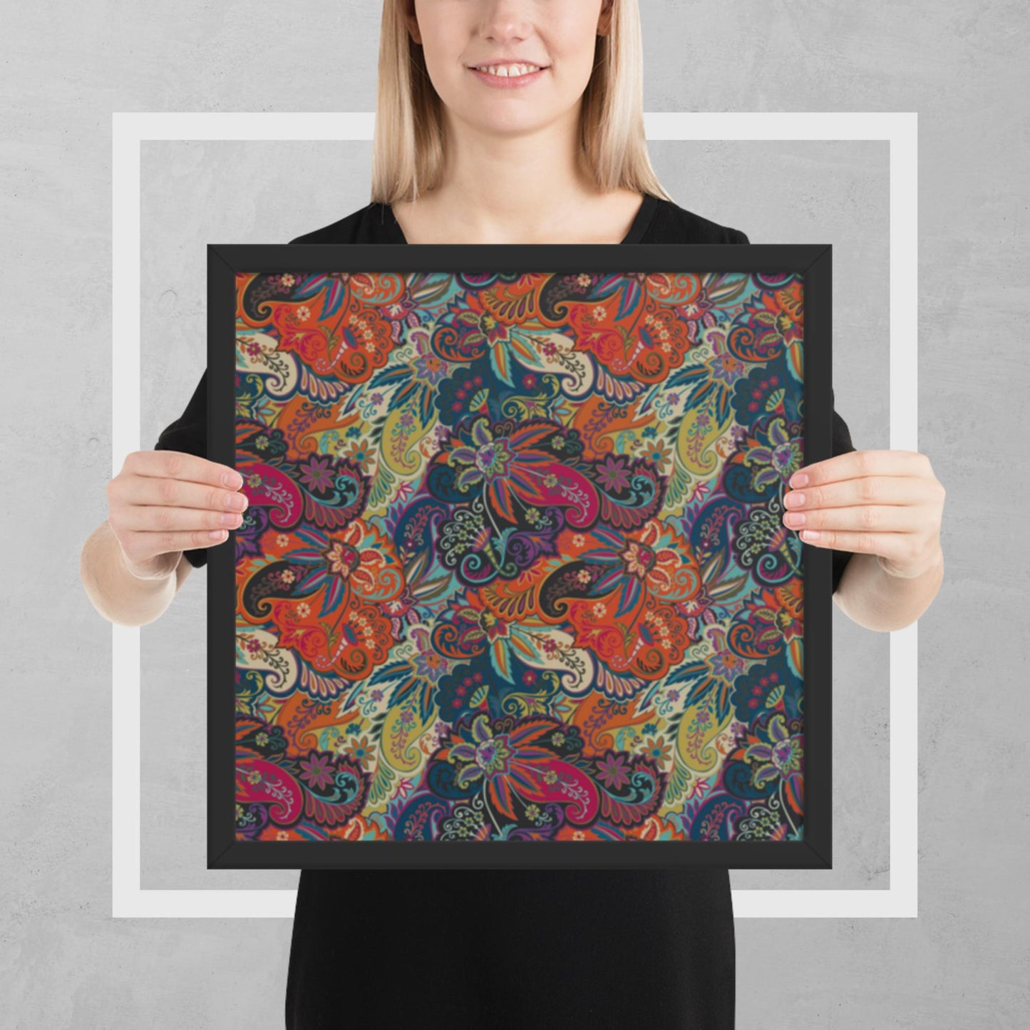 Pattern Art Framed Poster 8