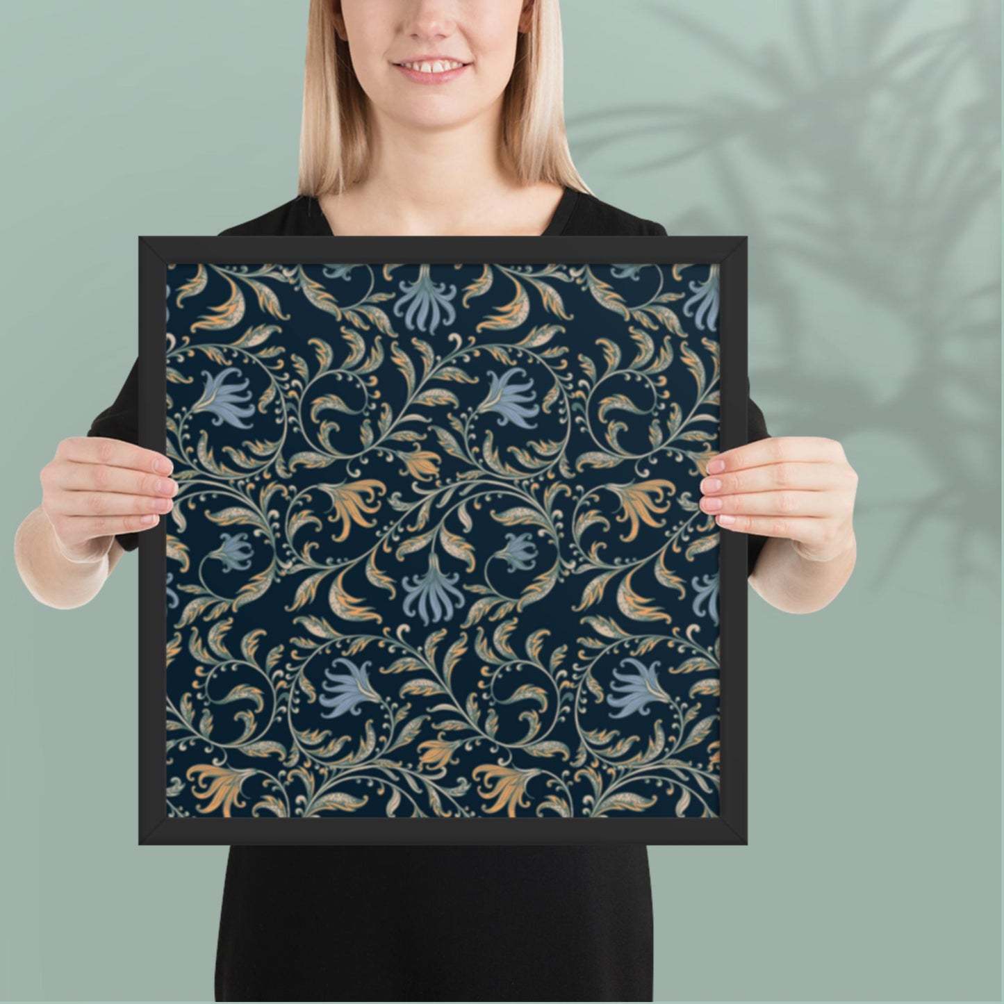 Pattern Art Framed Poster 17