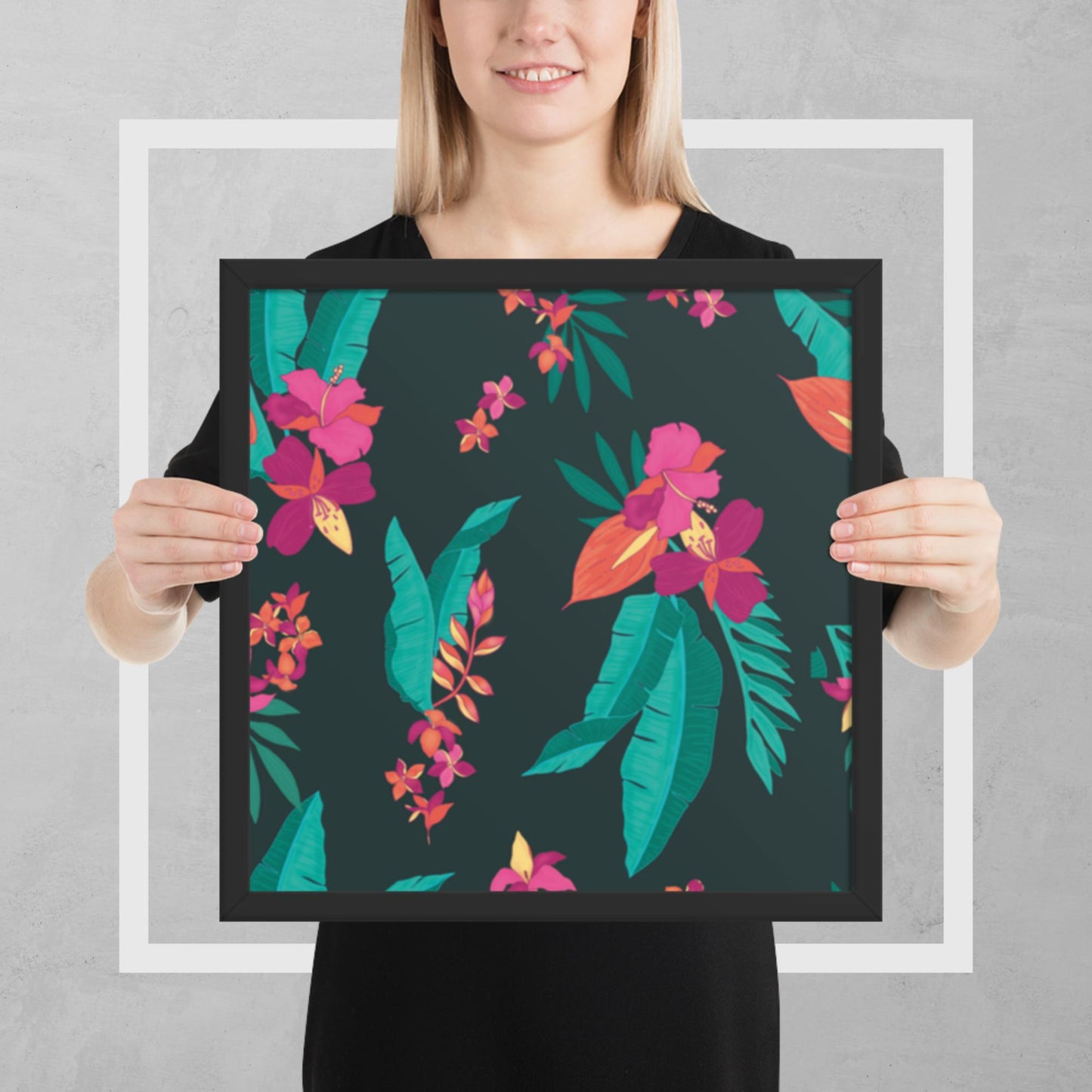 Pattern Art Framed Poster 67