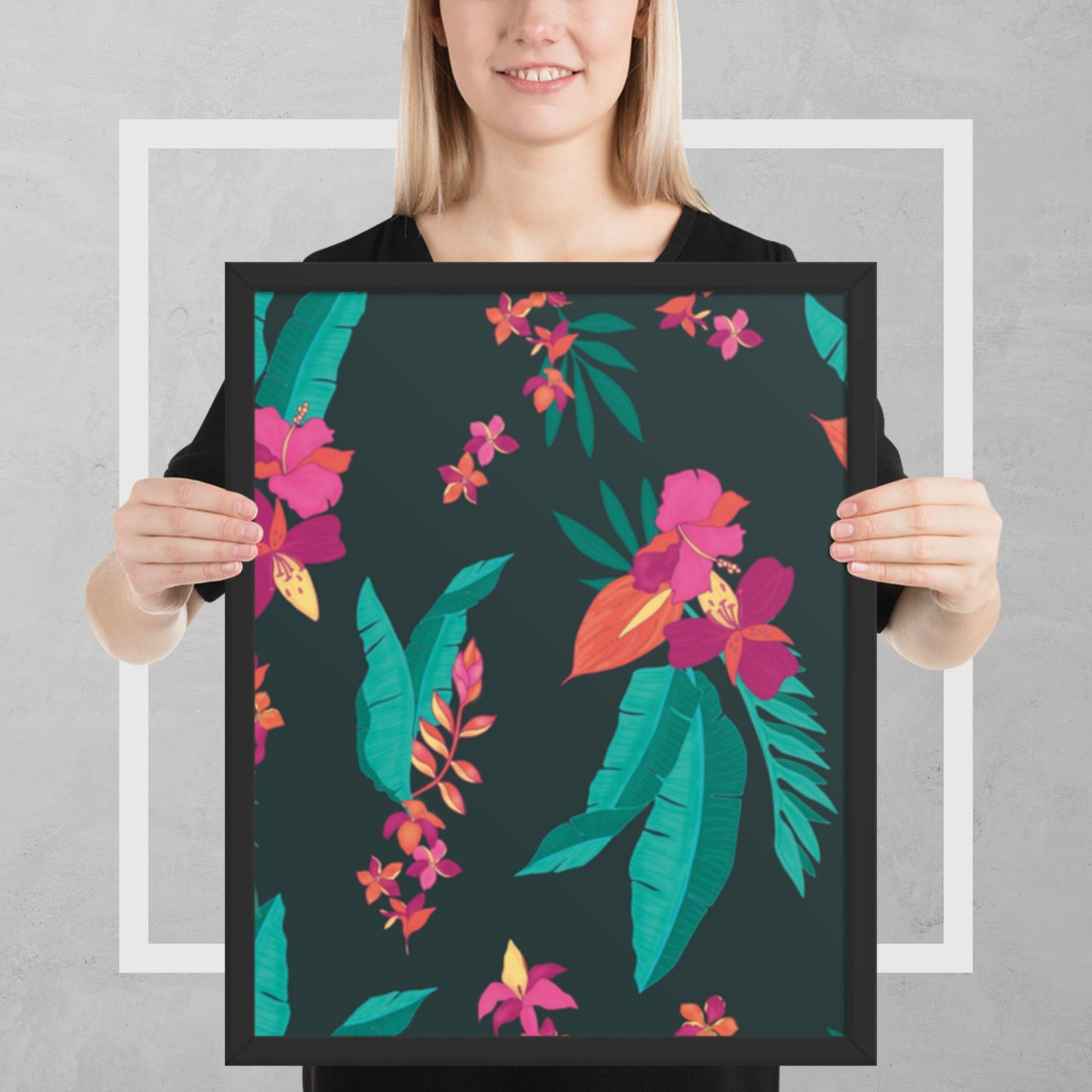 Pattern Art Framed Poster 67