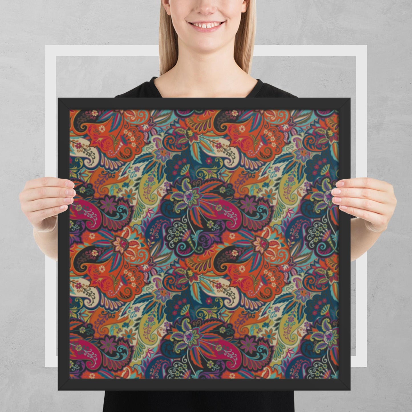 Pattern Art Framed Poster 8