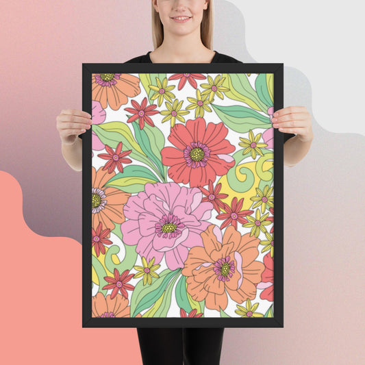 Pattern Art Framed Poster 7