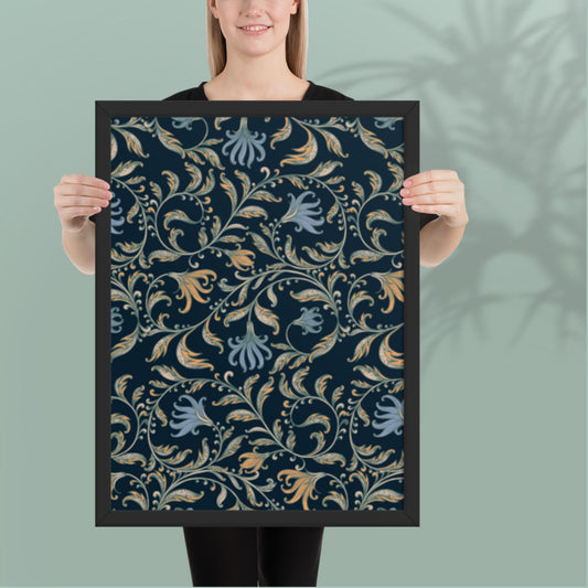 Pattern Art Framed Poster 17