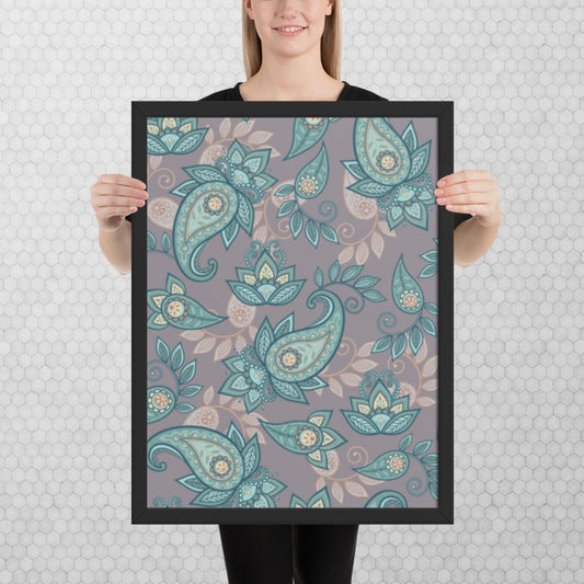 Pattern Art Framed Poster 18