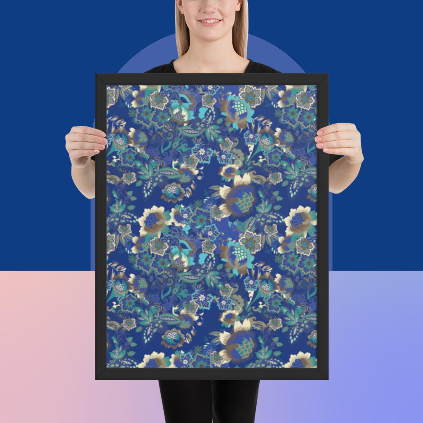 Pattern Art Framed Poster 32