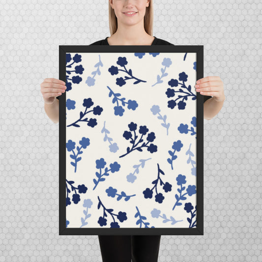 Pattern Art Framed Poster 57