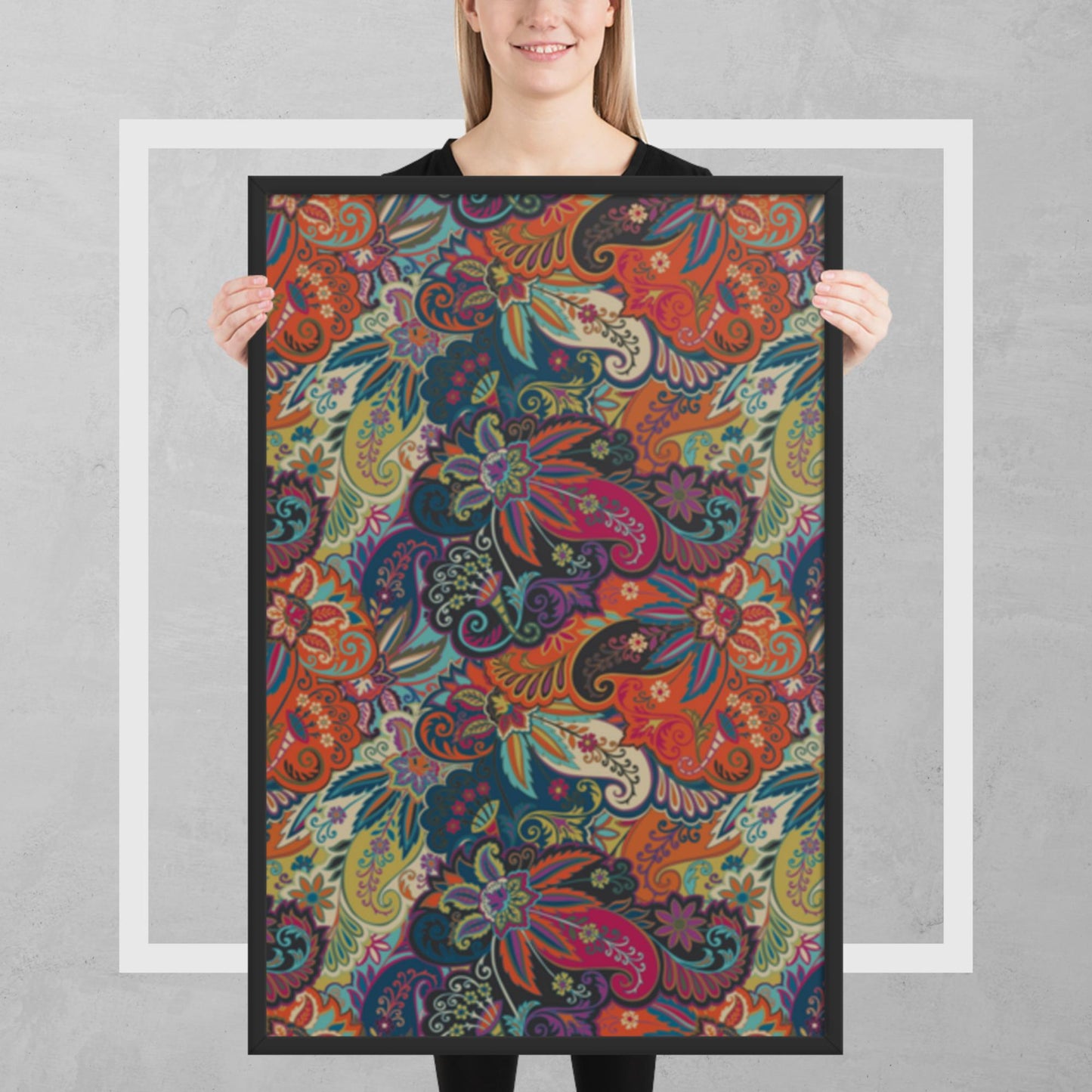 Pattern Art Framed Poster 8