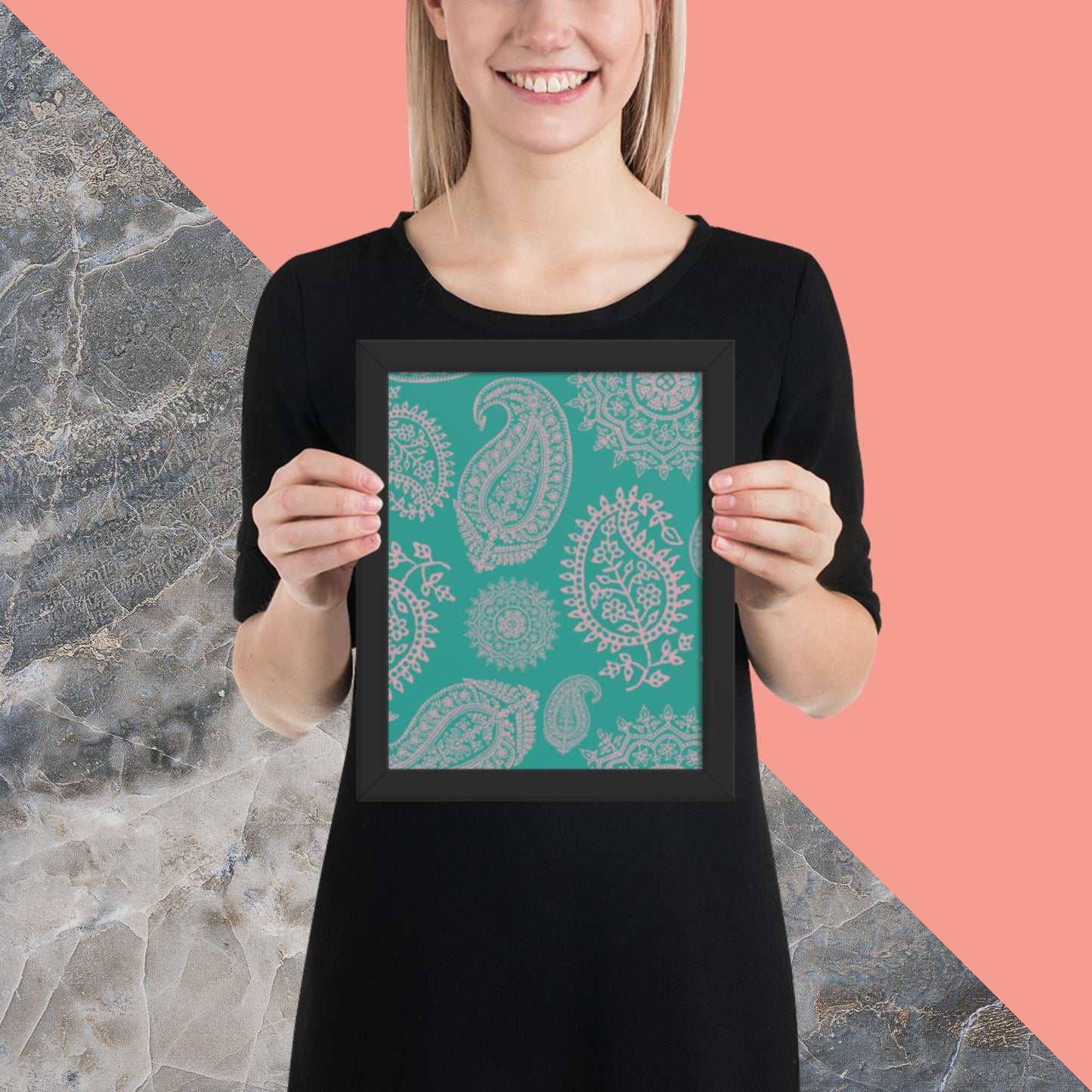 Pattern Art Framed Poster 1