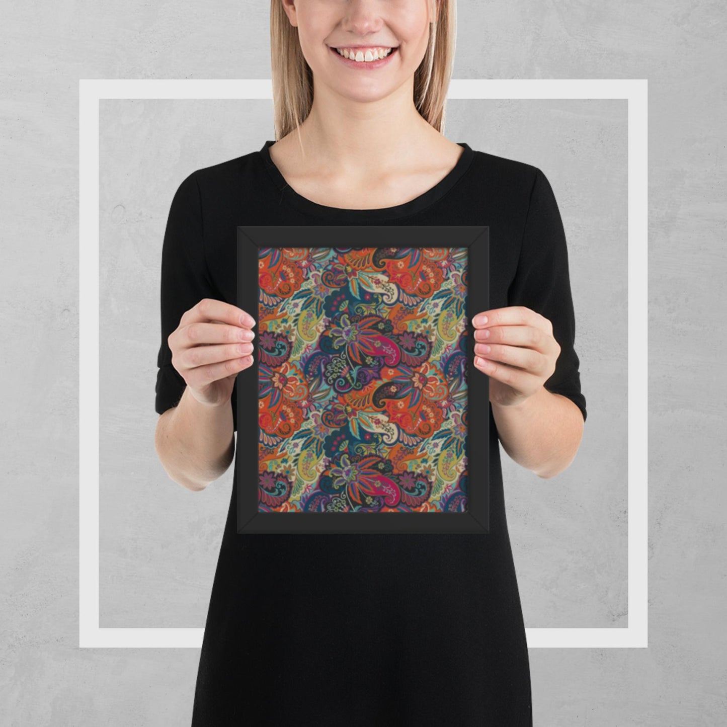 Pattern Art Framed Poster 8