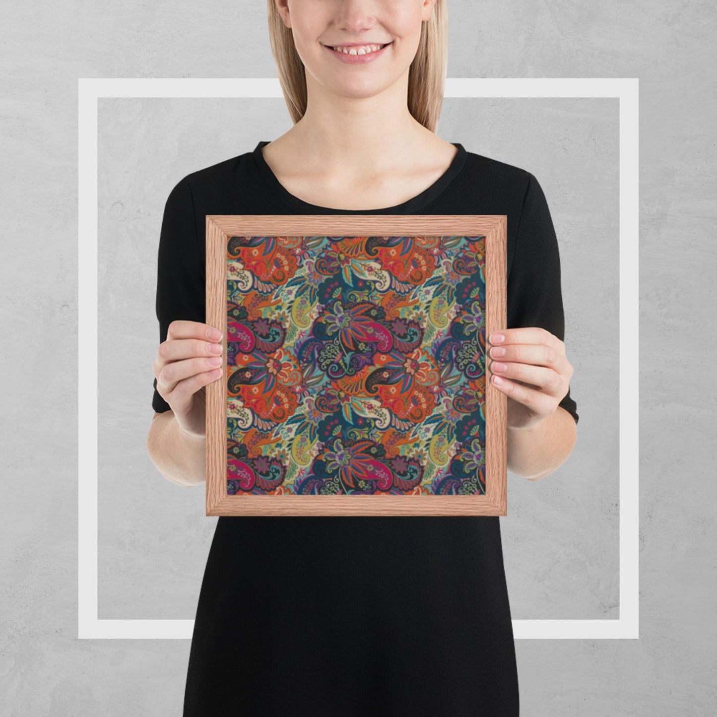 Pattern Art Framed Poster 8