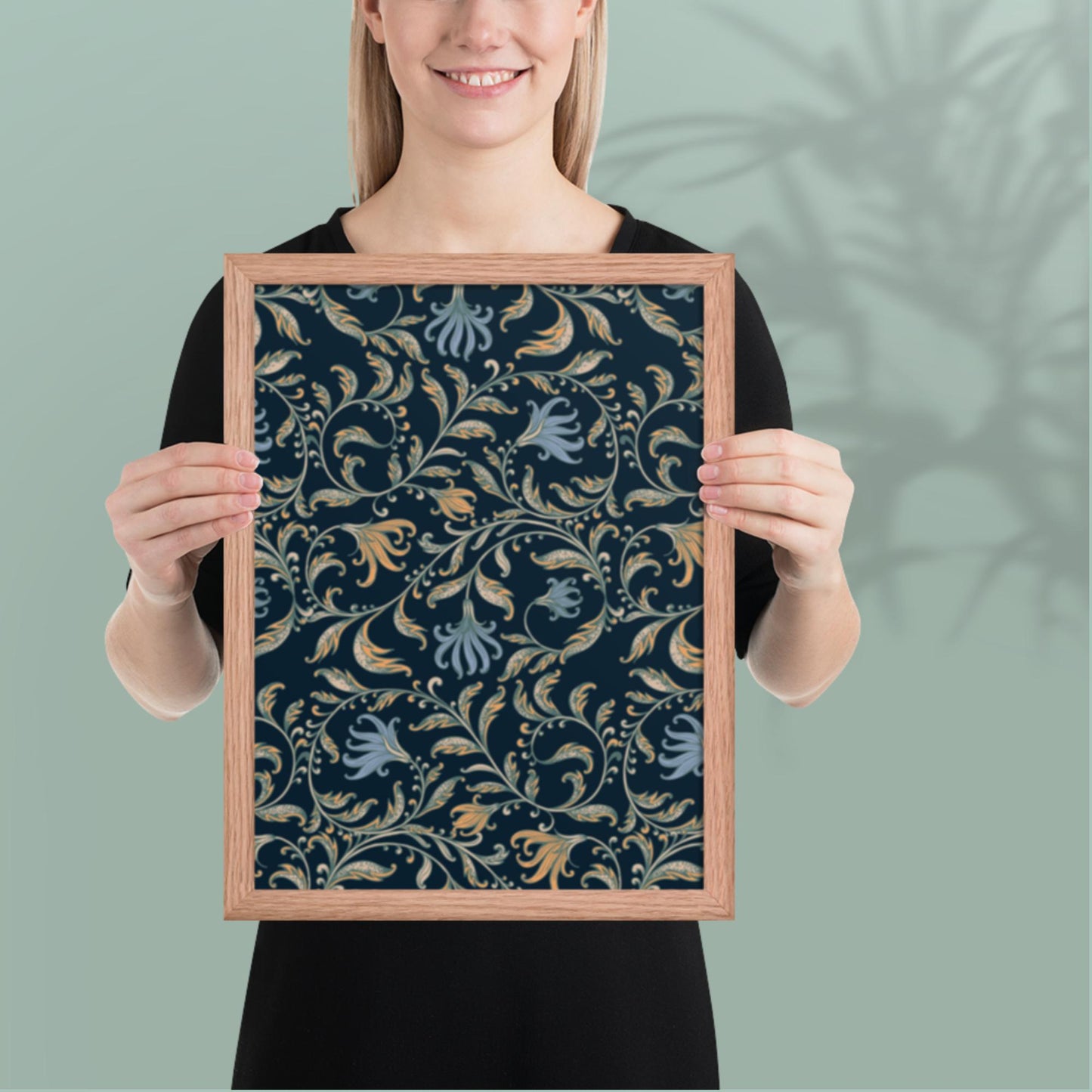 Pattern Art Framed Poster 17