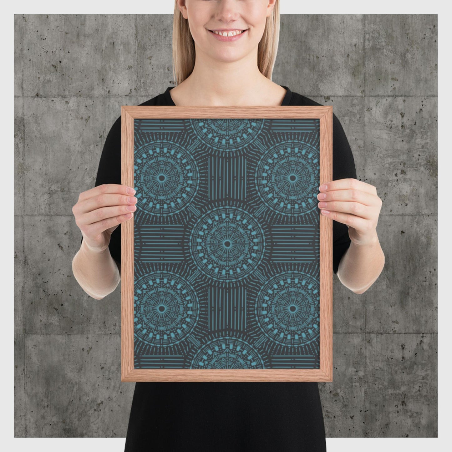 Pattern Art Framed Poster 24