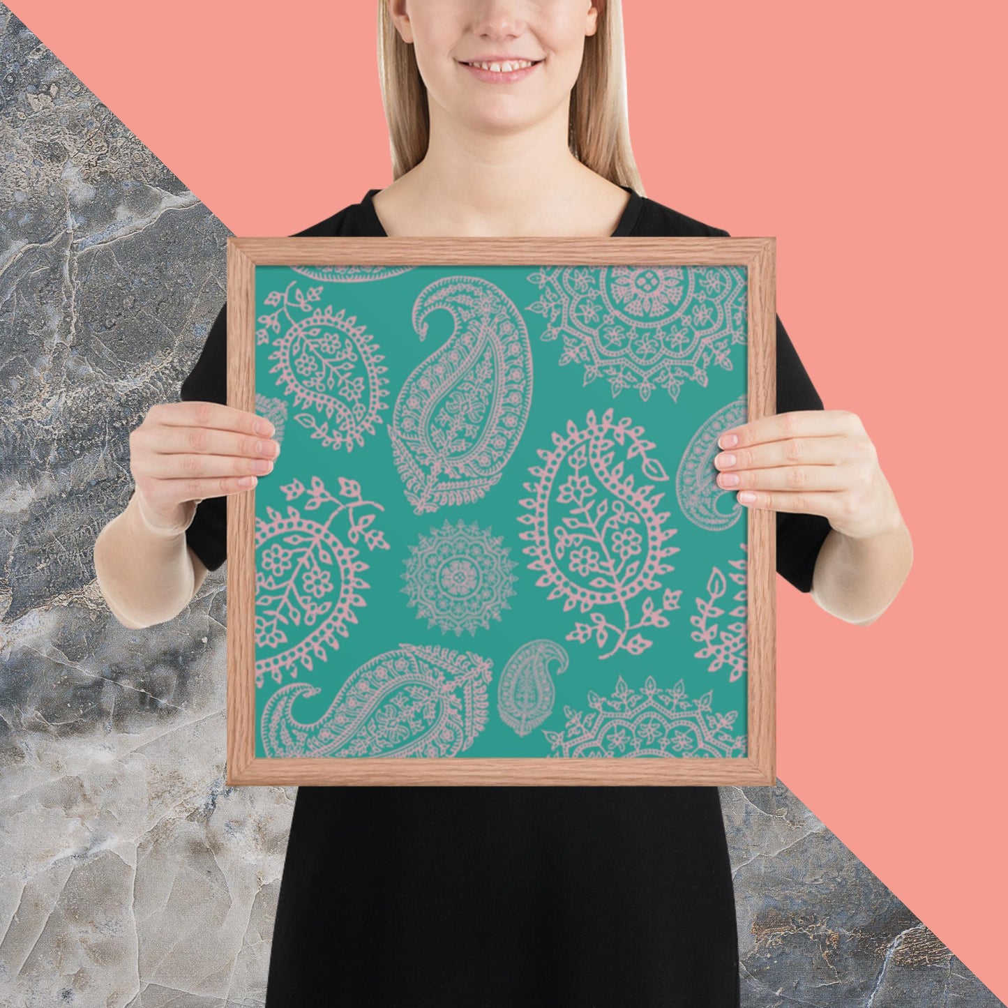 Pattern Art Framed Poster 1