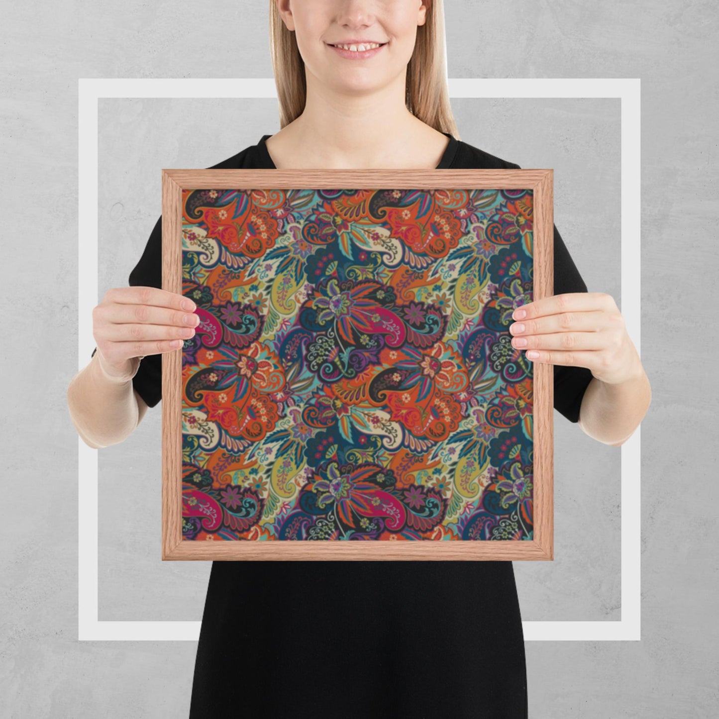 Pattern Art Framed Poster 8