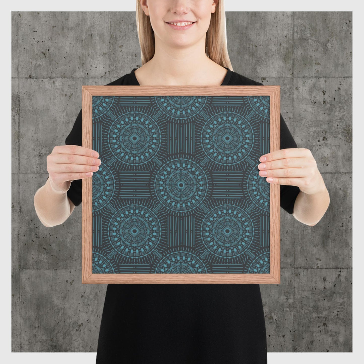 Pattern Art Framed Poster 24