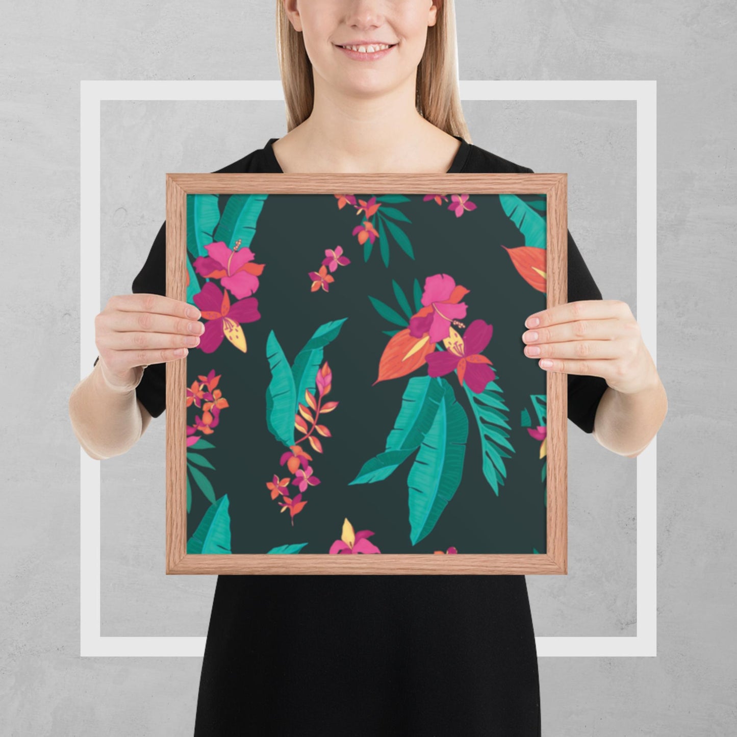 Pattern Art Framed Poster 67