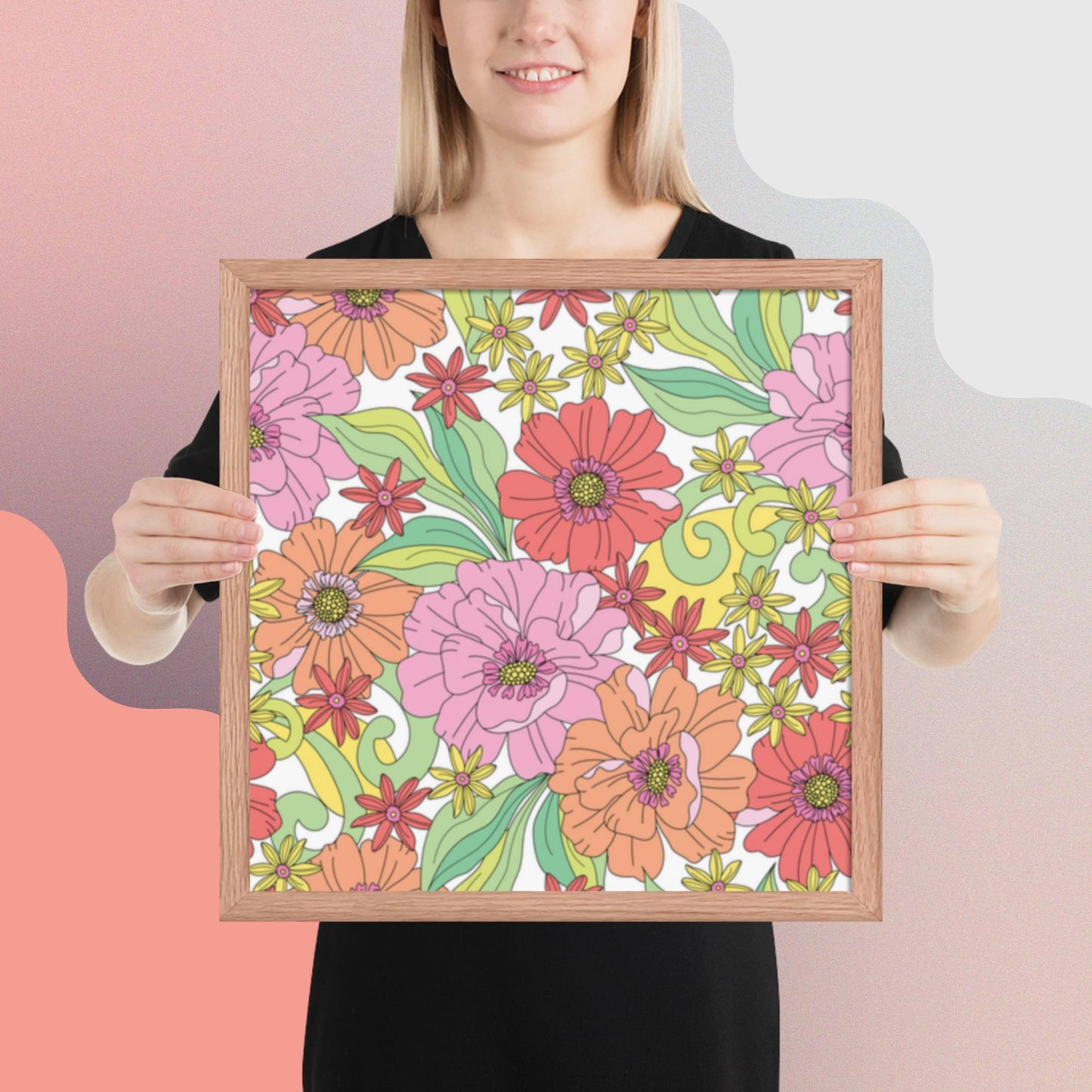 Pattern Art Framed Poster 7