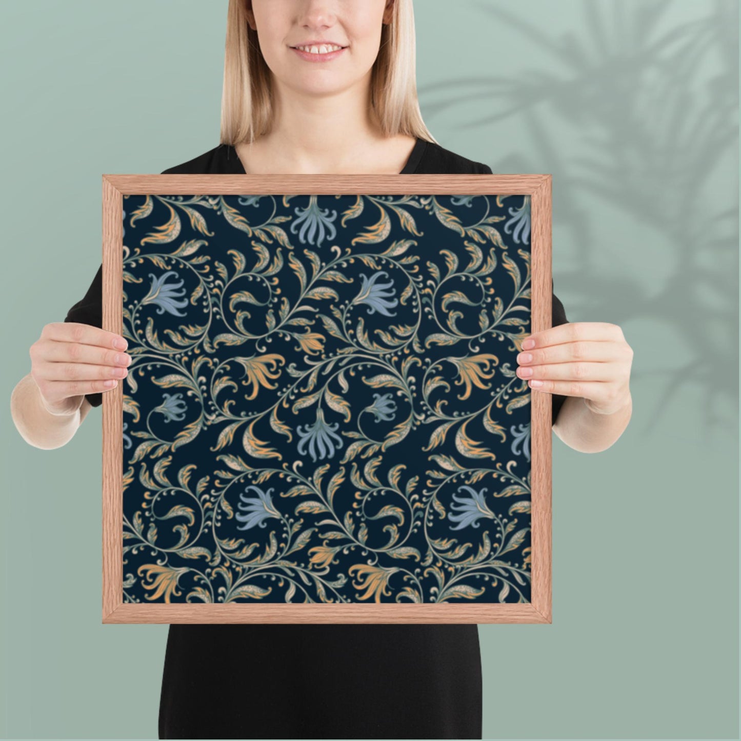 Pattern Art Framed Poster 17