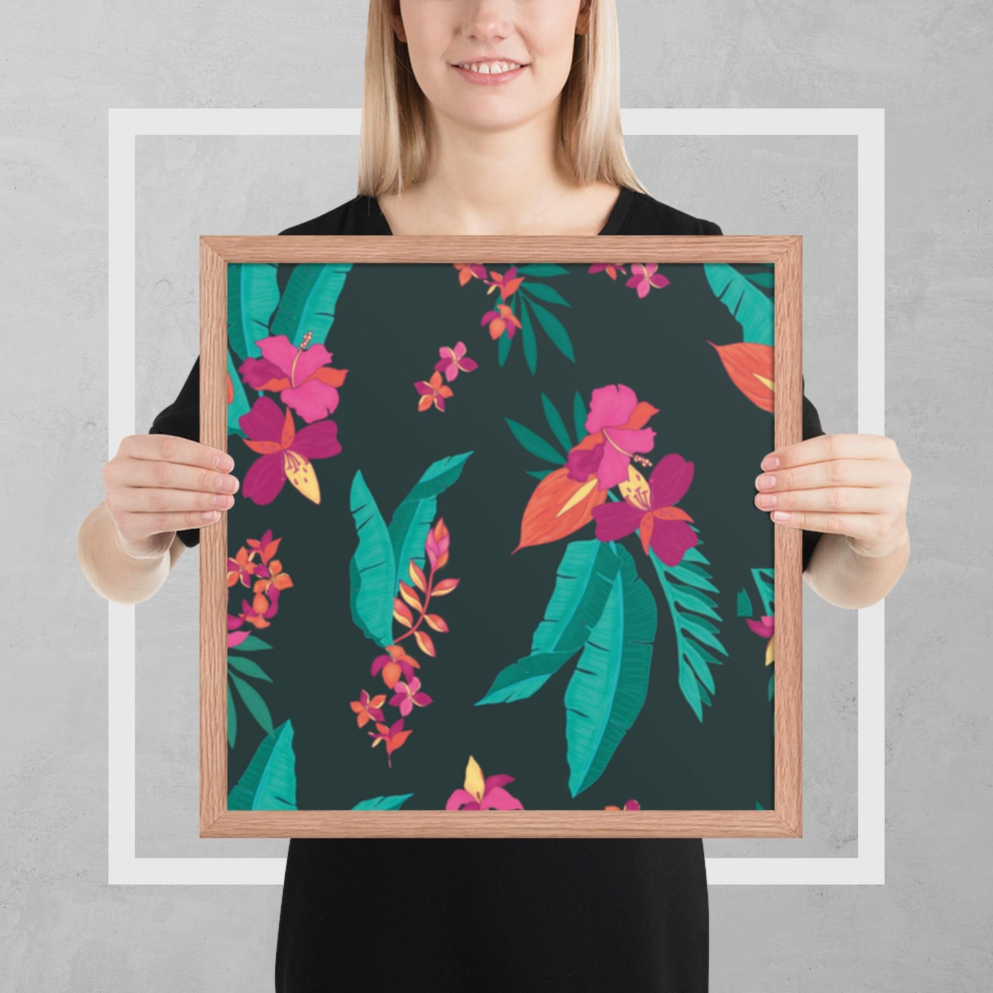 Pattern Art Framed Poster 67