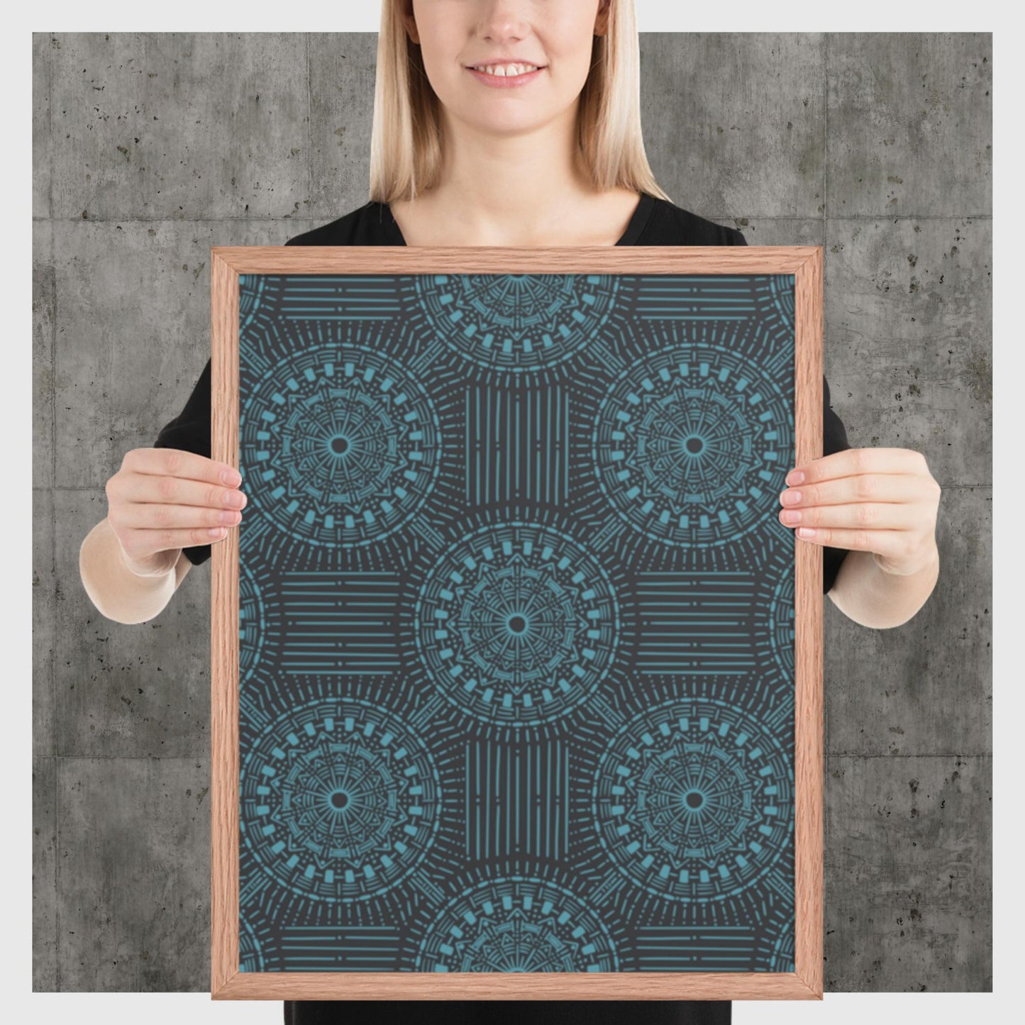 Pattern Art Framed Poster 24