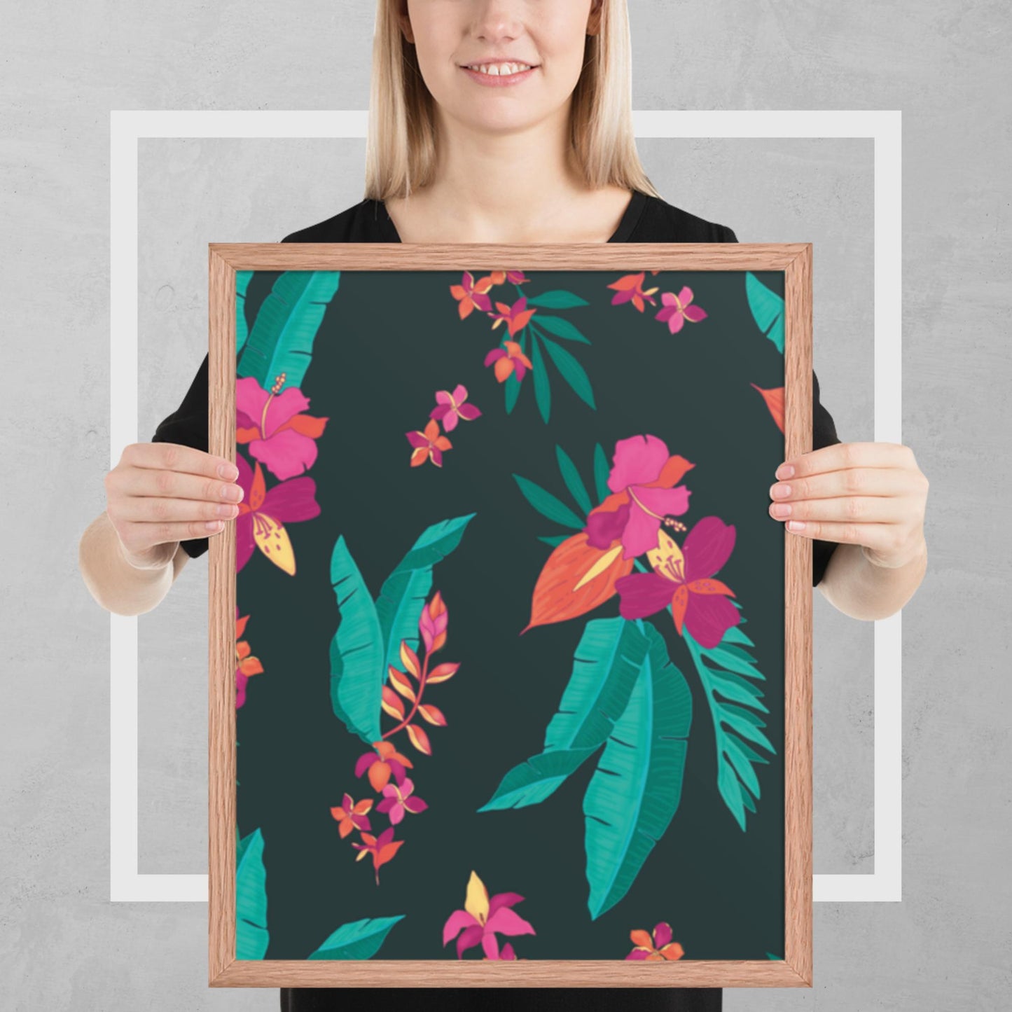 Pattern Art Framed Poster 67