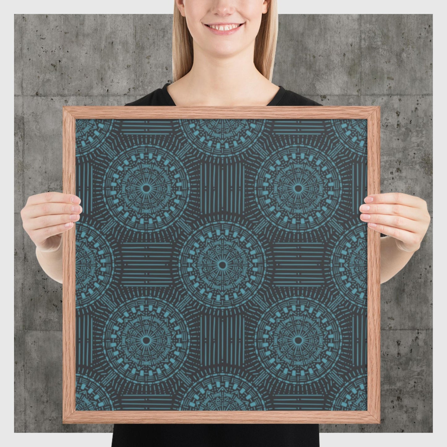 Pattern Art Framed Poster 24