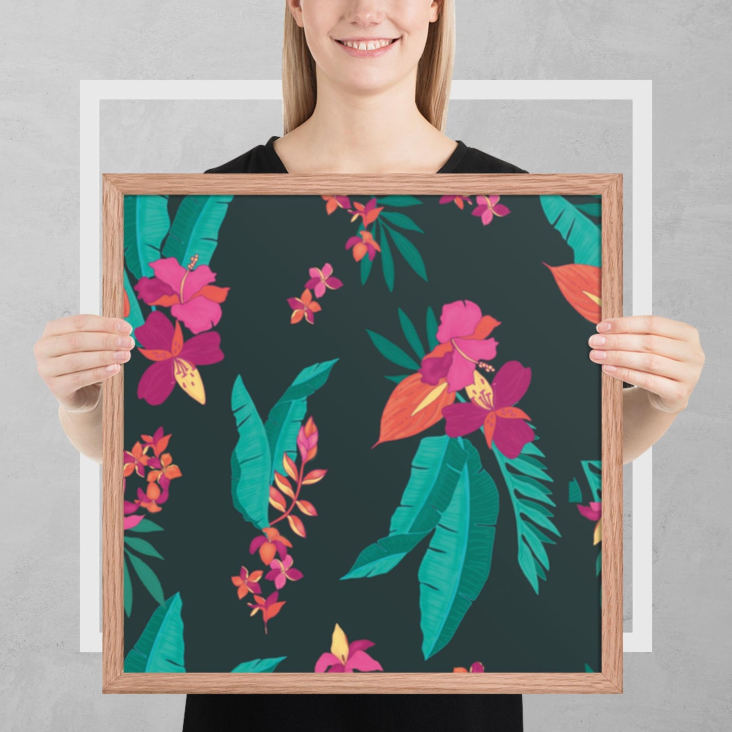 Pattern Art Framed Poster 67