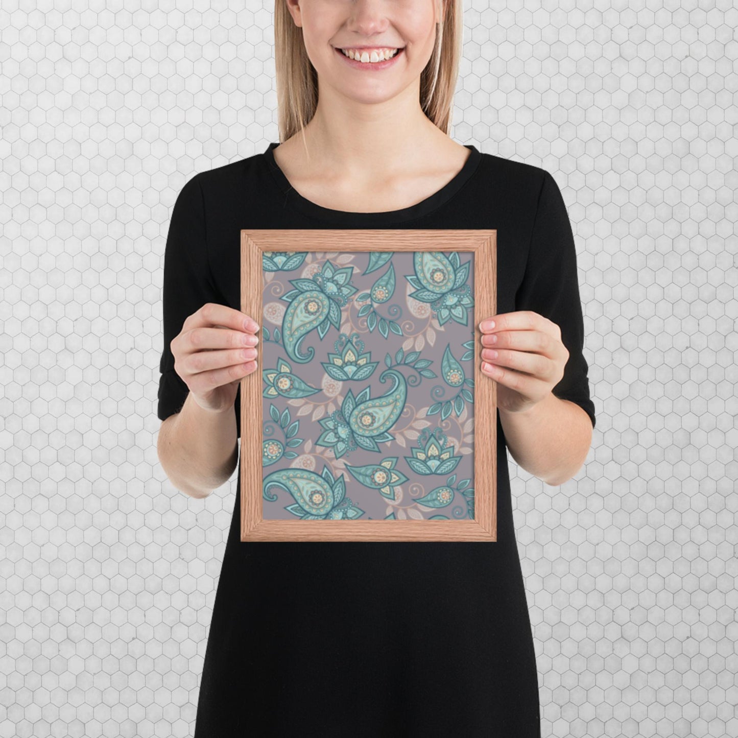 Pattern Art Framed Poster 18