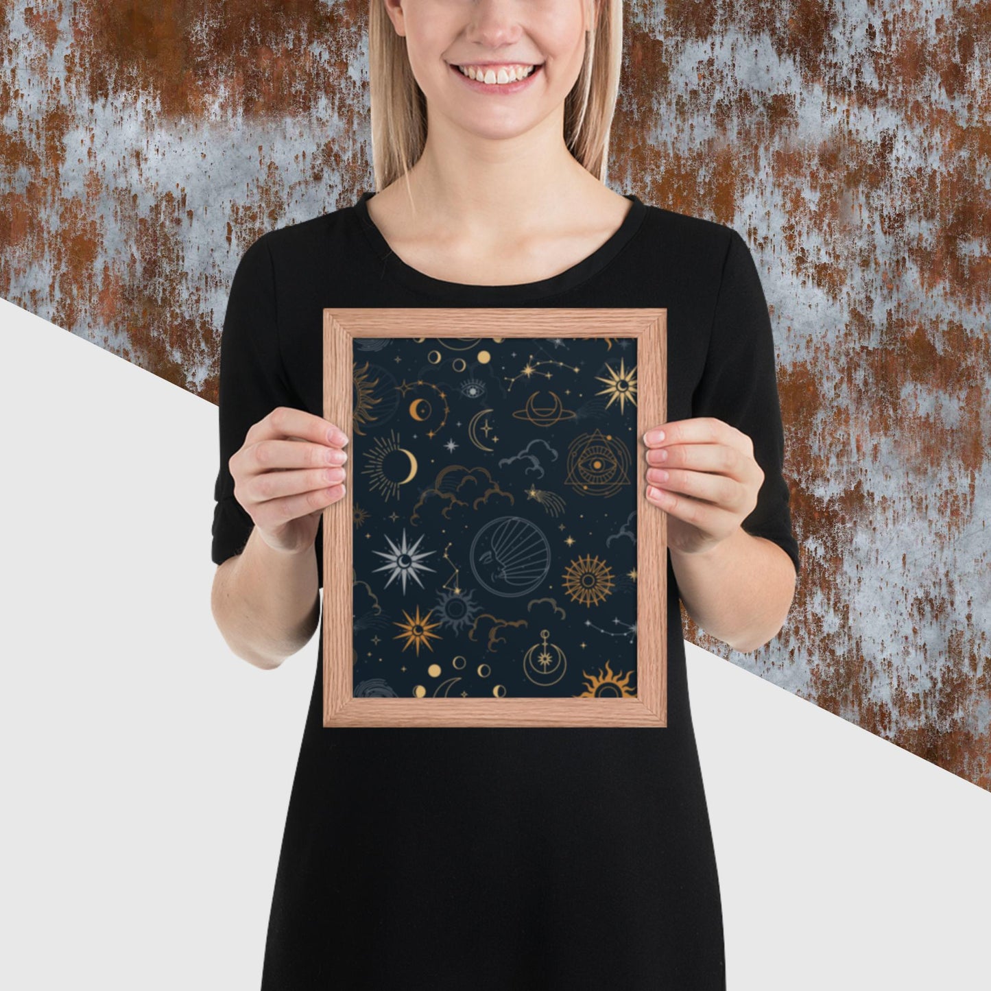 Pattern Art Framed Poster 19