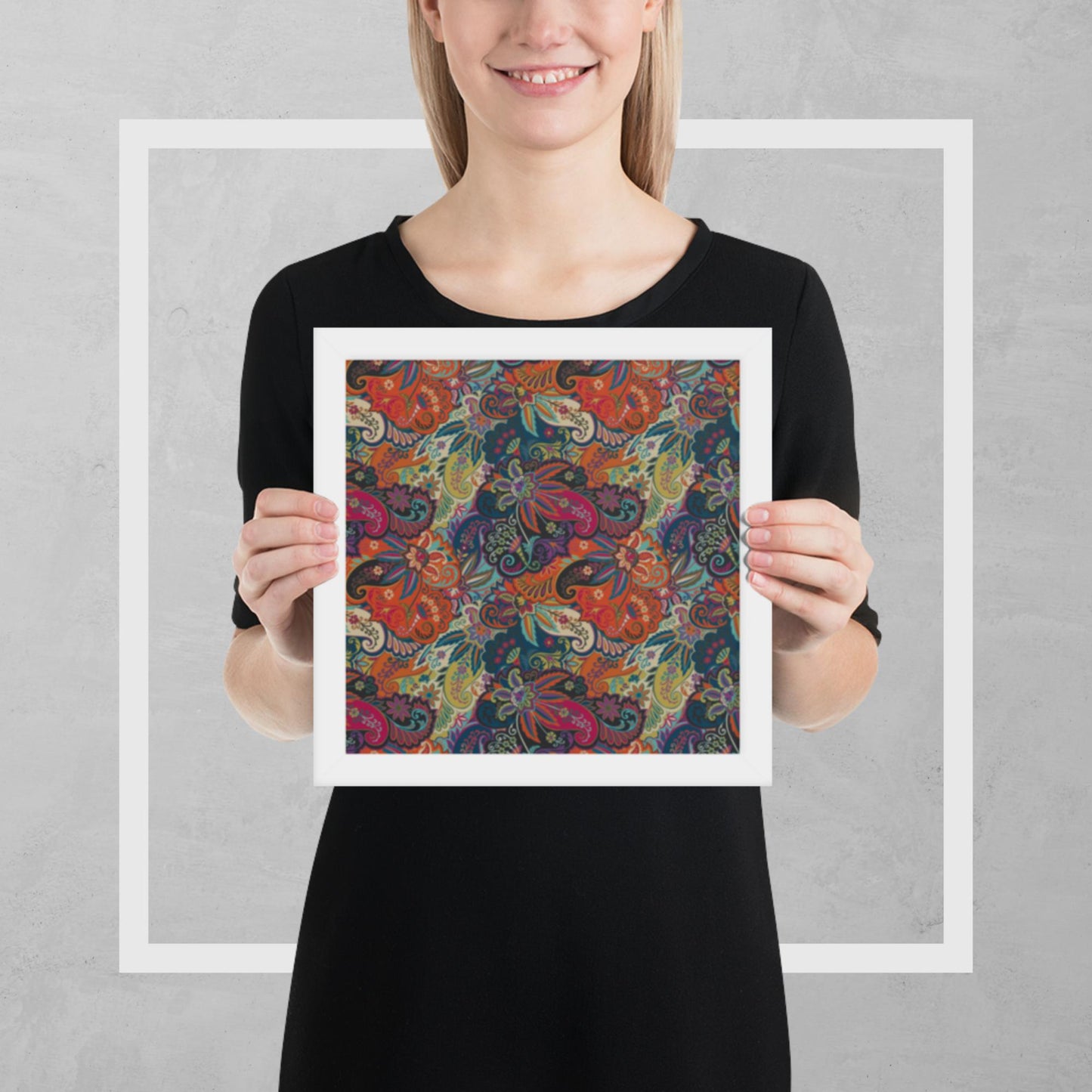 Pattern Art Framed Poster 8