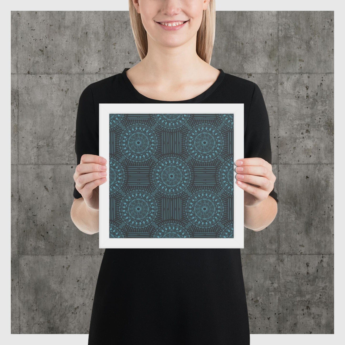 Pattern Art Framed Poster 24